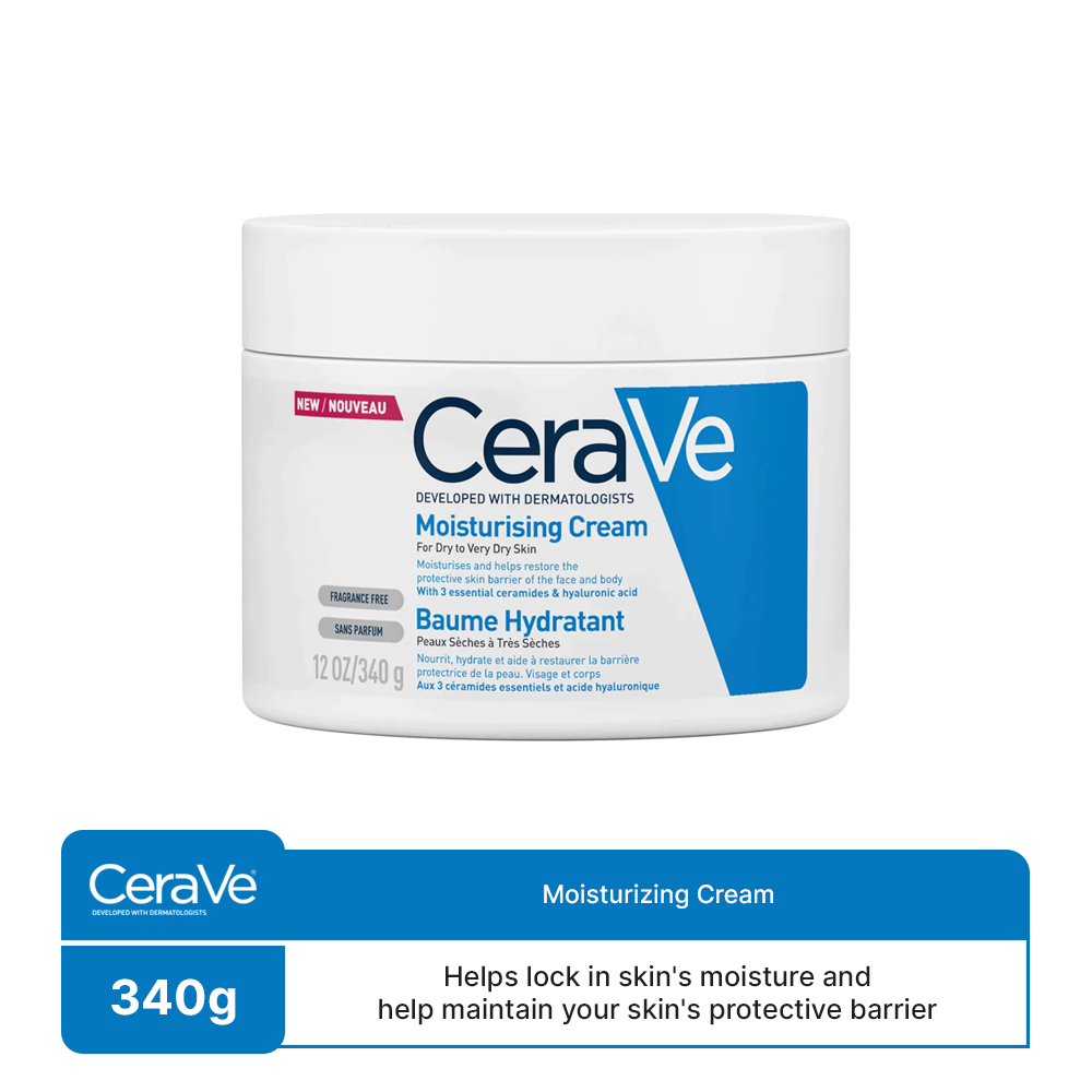CeraVe- Moisturizing Cream 340g