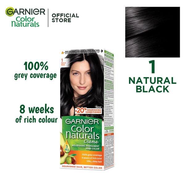 Garnier Color Naturals- 1 Natural Black Hair Color