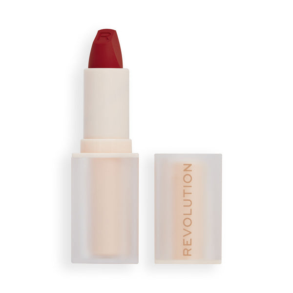 Makeup Revolution Lip Allure Soft Satin Lipstick CEO Brick Red