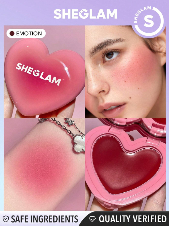 SHEGLAM Playing Cupid Cream Blush-Emotion