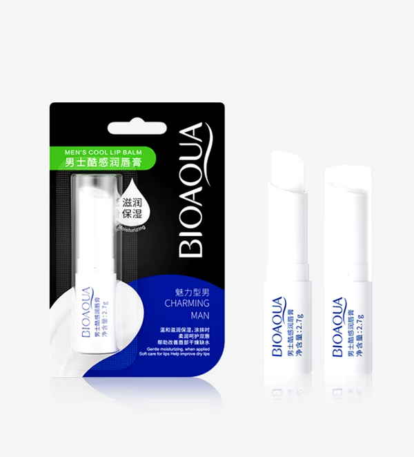 BIOAQUA Charming & Cool Ripping Lip Balm For Men 2.7g