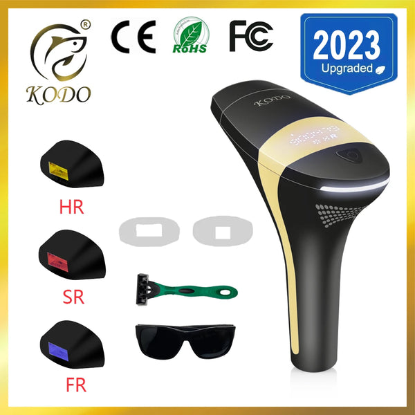 The Original Facial Beauty - Permanent Laser Hair Remover on Face and Body with Safe Effective IPL Technology for Men and Women