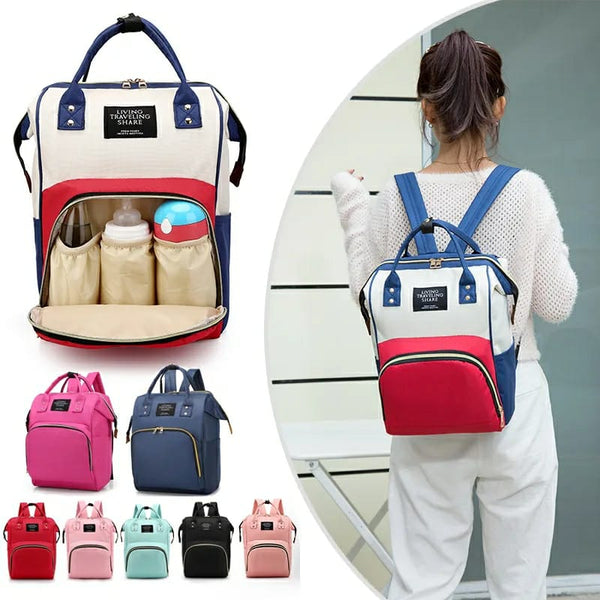 Home.Co - Large Capacity Mummy Bag Multi-function Waterproof Bagpack