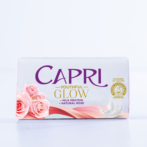 Capri Youthful Glow Pink Soap - 120GM - Single