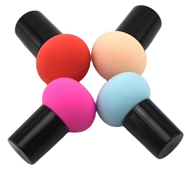 Miss Rose - 1pc Mushroom Shape Makeup Sponge Blender Beauty Foundation Blending Sponge, Flawless