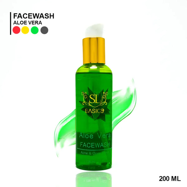 SL Basics - Aloe Vera Facewash Bottle - 200ml