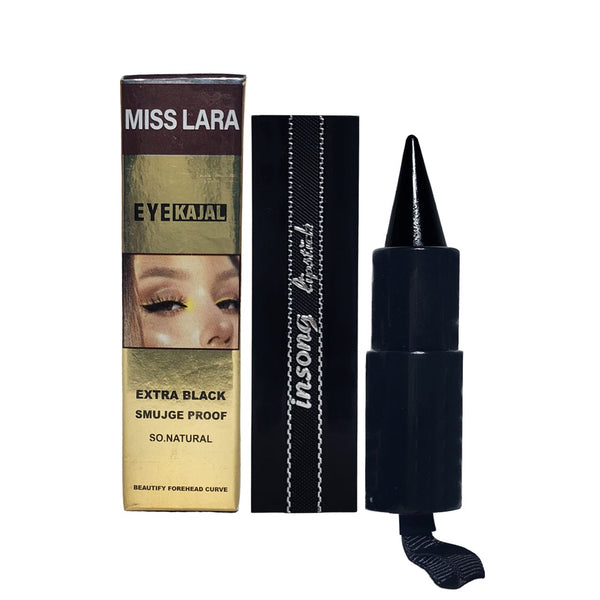 Miss Lara - Black Eye Kajal Professional Make Up Long Wear Gel Eye Kajal