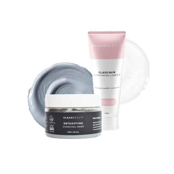 Klean Beauty - Double Detox (50Ml Facewash + 50G Detoxifying Mask)