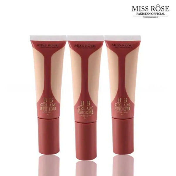 Miss Rose - Long-Lasting BB Cream Perfect Cover - Beige 03