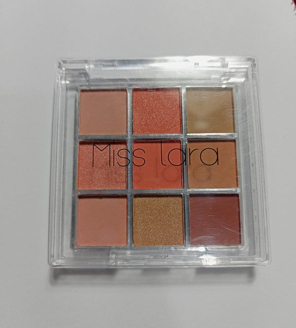 Miss Lara - 09 Colors Eyeshadow Kit For Womens And For Girls-01