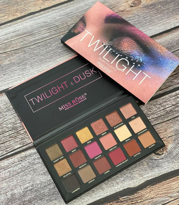 Miss Rose - Twilight Dusk Palette Professional Makeup 19.8g 7001-013L