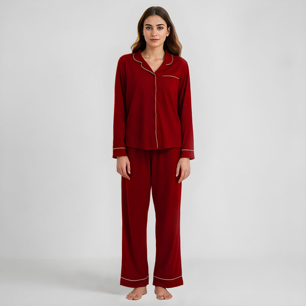 Emerce - PJ SET- Maroon