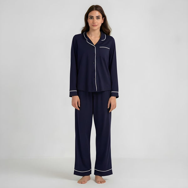 Emerce - PJ SET- Navy blue