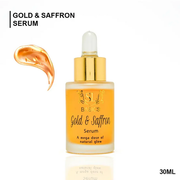 SL Basics - Gold & Saffron Serum Dropper - 30ml