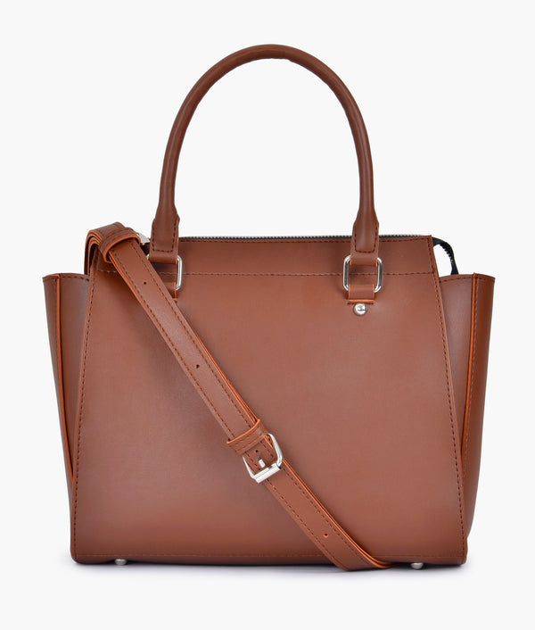 RTW - Horse brown classic top-handle bag