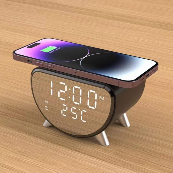 Home.Co- Wireless Charging Desk Clock