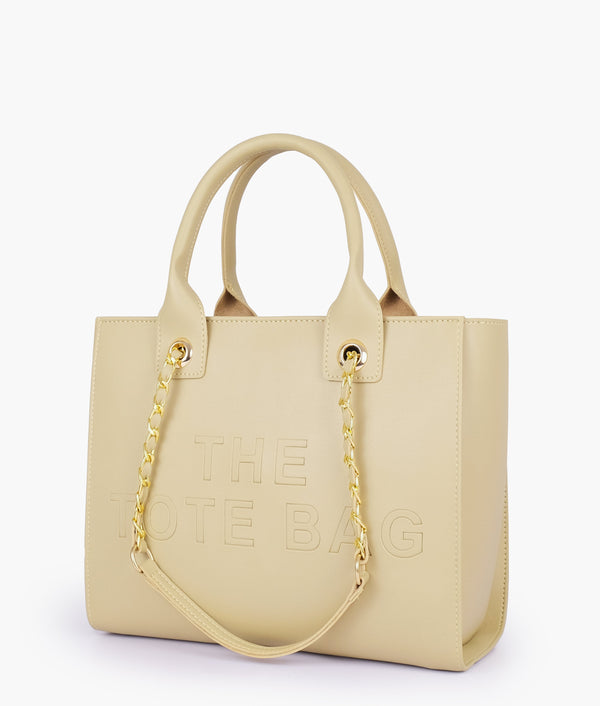 RTW - Off-white chain handle tote