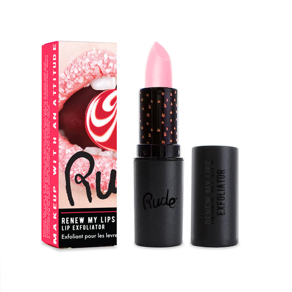 Rude Cosmetics - Renew My Lips Lip Exfoliator - Strawberry