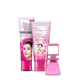 Glow & Lovely - Facewash, 80g + Multivitamin Cream, 50g With Free Makeup Mirror
