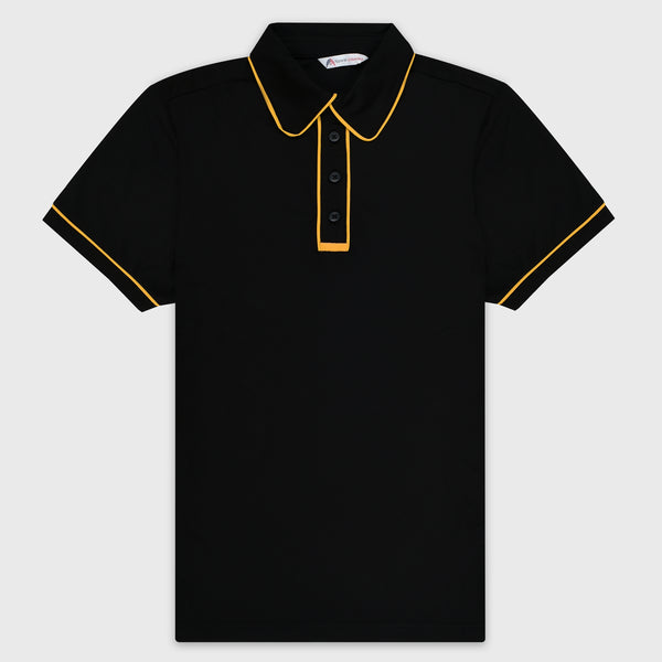 Vybe Basic Polo Yellow Cut