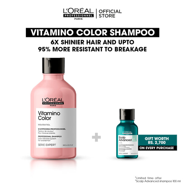 L'Oreal Professionnel - Serie Expert Vitamino Shampoo 300 ML - For Color Treated Hair