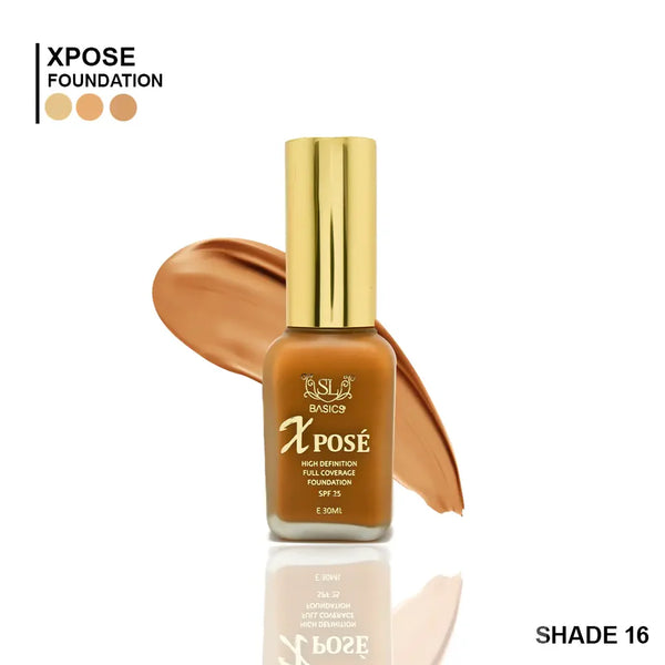 SL Basics - Xpose Shade 16 Foundation - 30ml