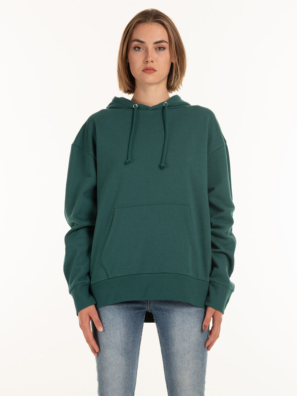 PLAIN HOODIE - GREEN