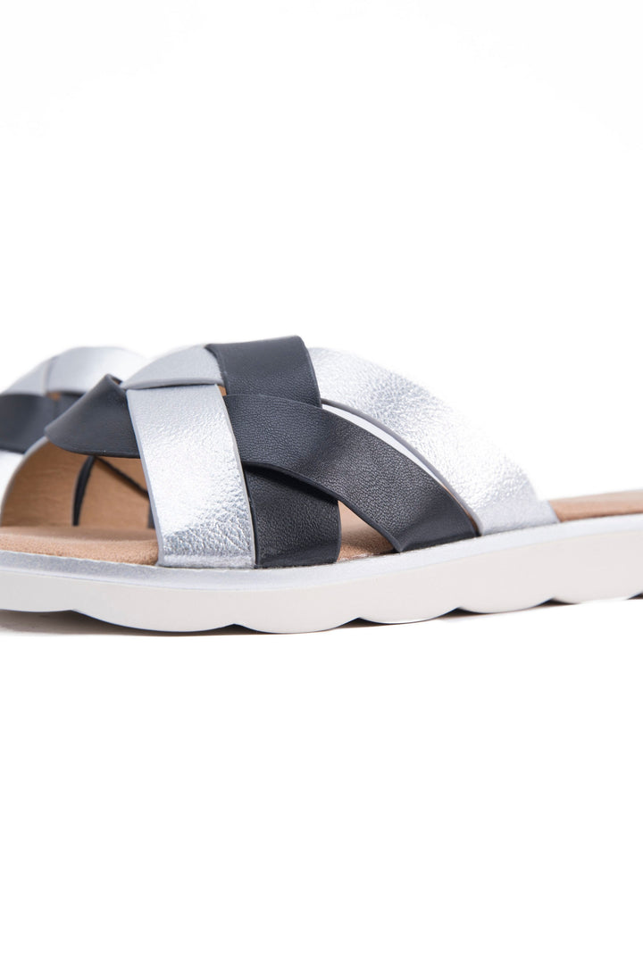 Sapphire- Black Flats