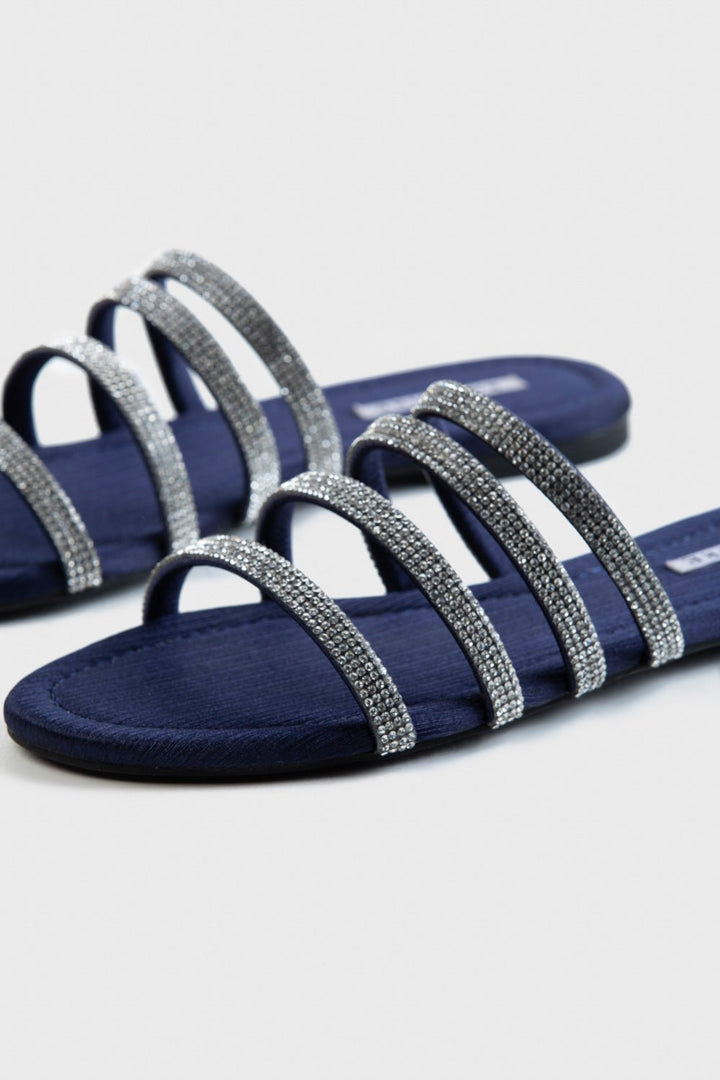 Sapphire- Embellished Flats