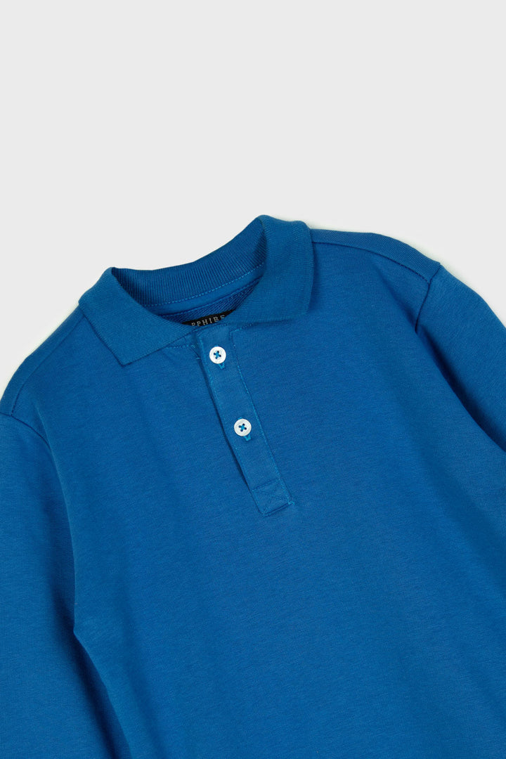 Boys Polo Sweatshirt