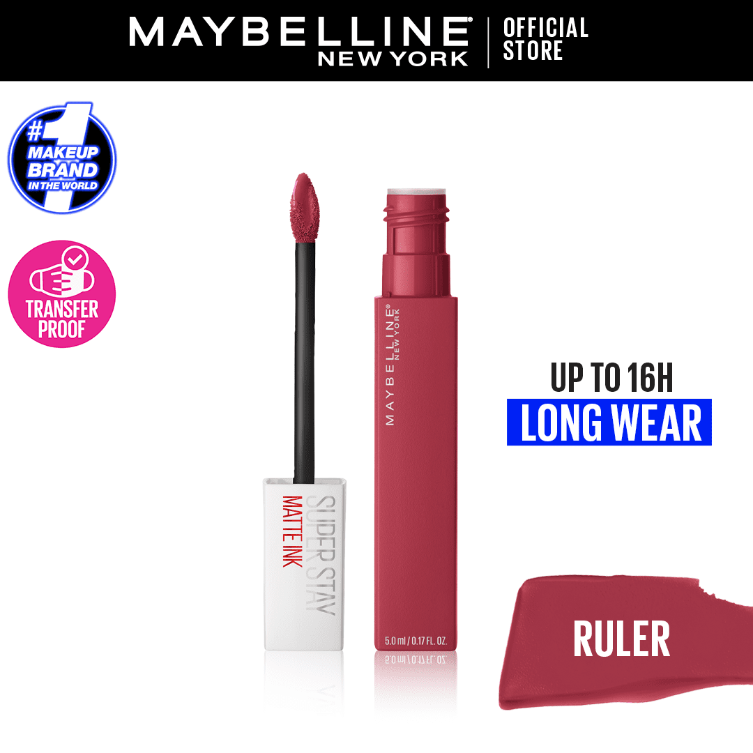 Maybelline New York- Superstay Matte Ink Liquid Lipstick 80 Ruler