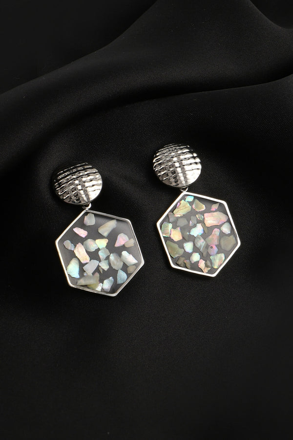 Keshia- Mia Silver Ear Rings