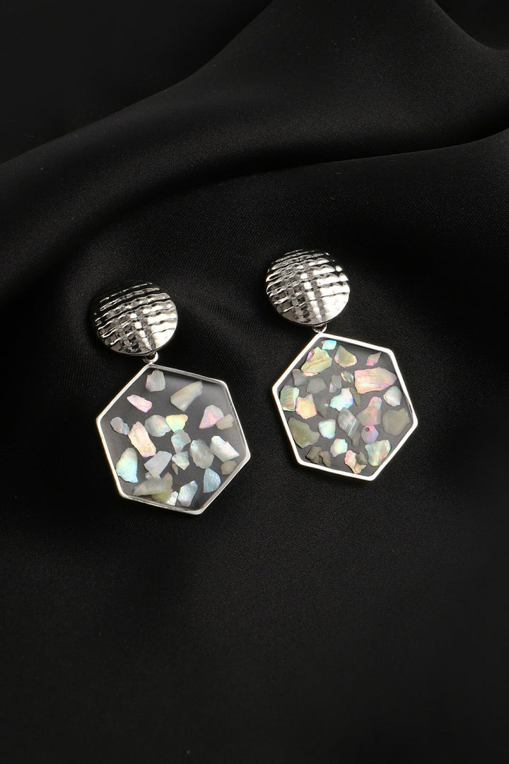 Keshia- Mia Silver Ear Rings