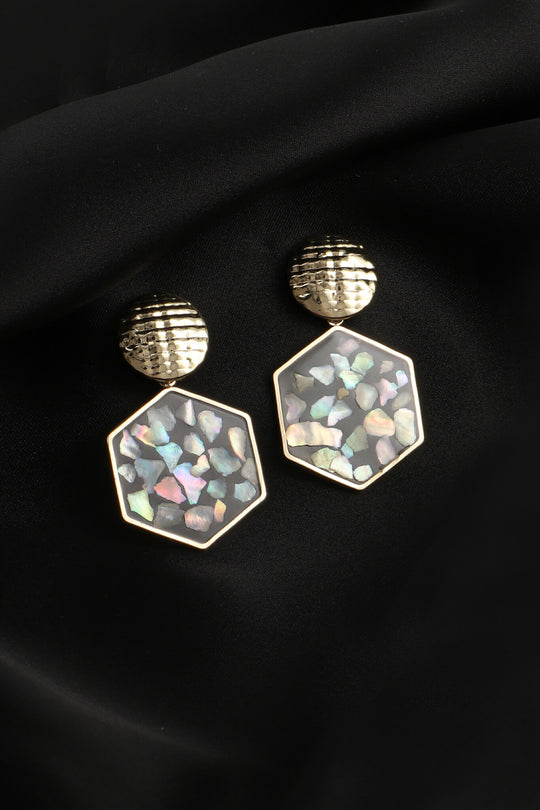 Keshia- Mia Gold Ear Rings