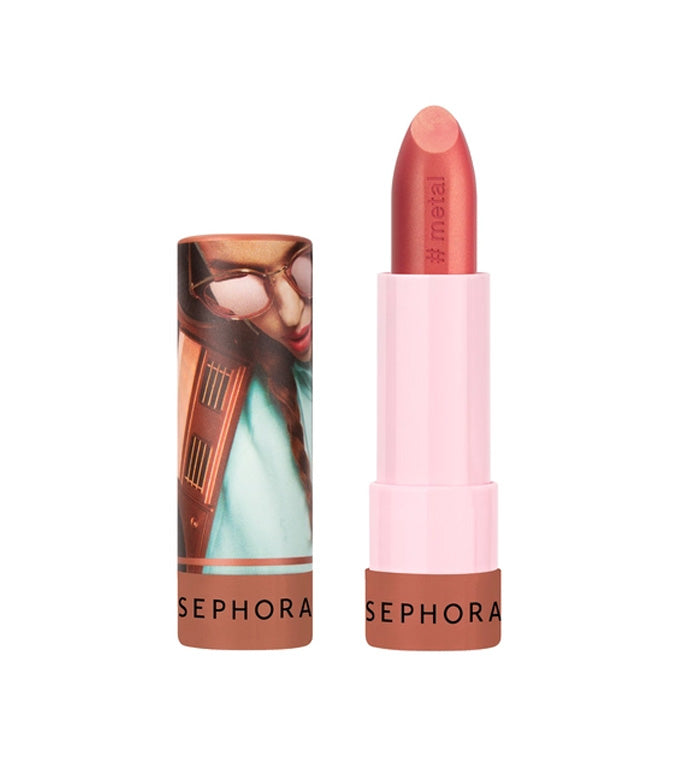 Sephora- #LIPSTORIES X Barbie Lipstick- 53 Barbie Beats (Metal), 4g