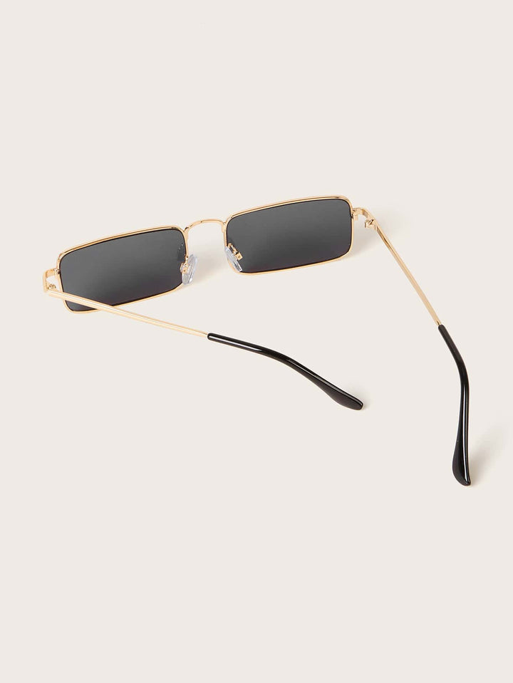 Shein- Rectangular Frame Sunglasses