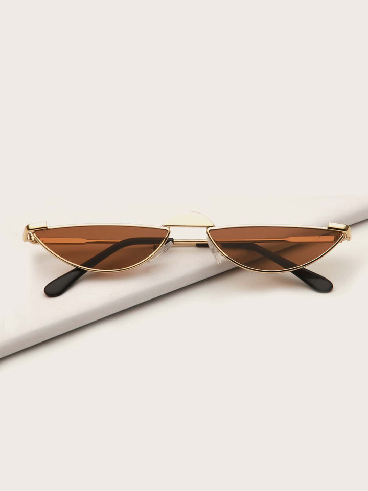 Shein- Metal Frame Sunglasses
