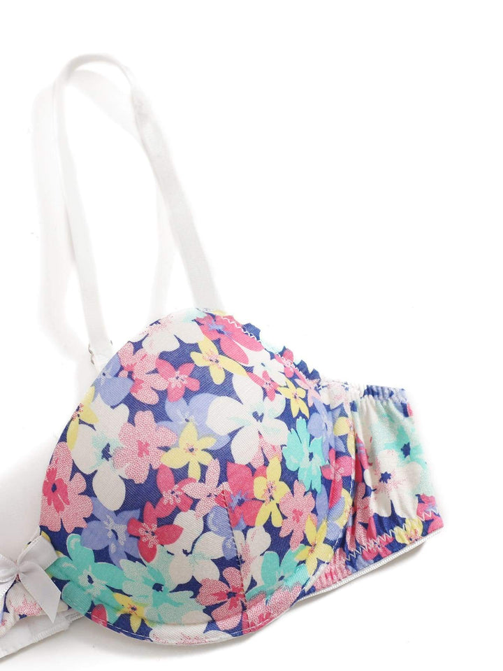 Shein- 2pack Floral Print Underwire Bra Set