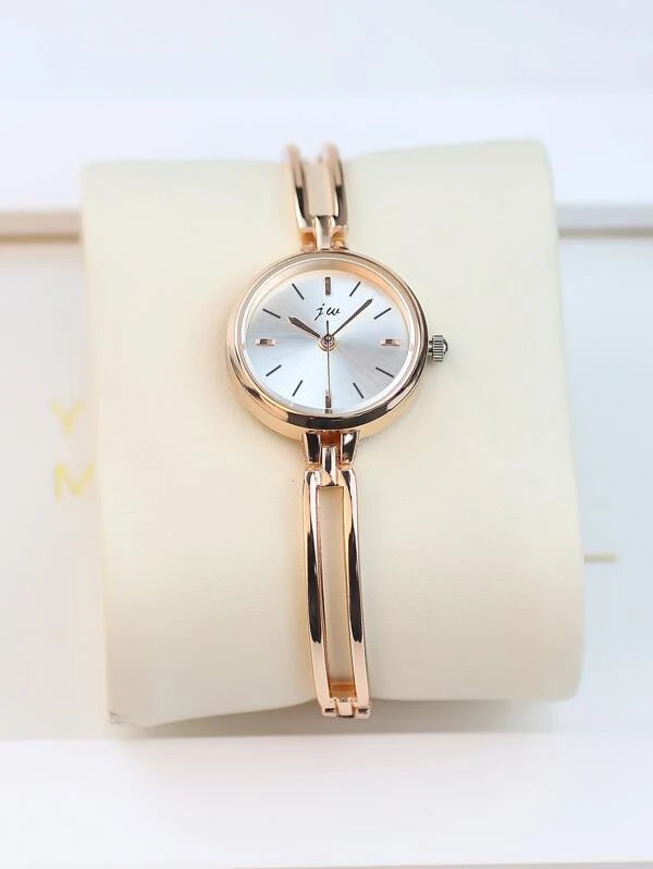 Shein - Round pointer quartz watch