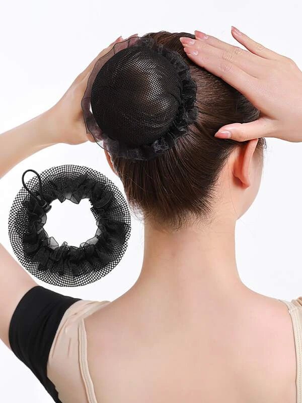 Shein - Mesh Hair Tie - 2 Pieces