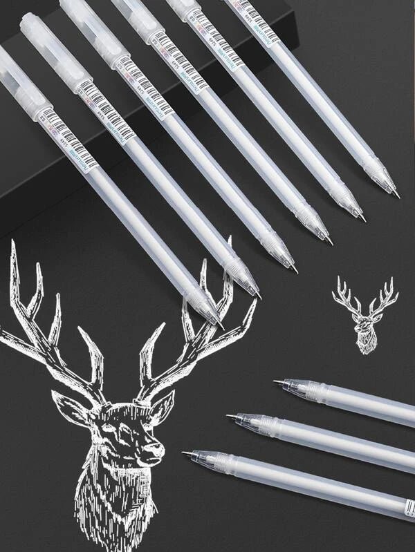 SHEIN 5pcs gel pen set