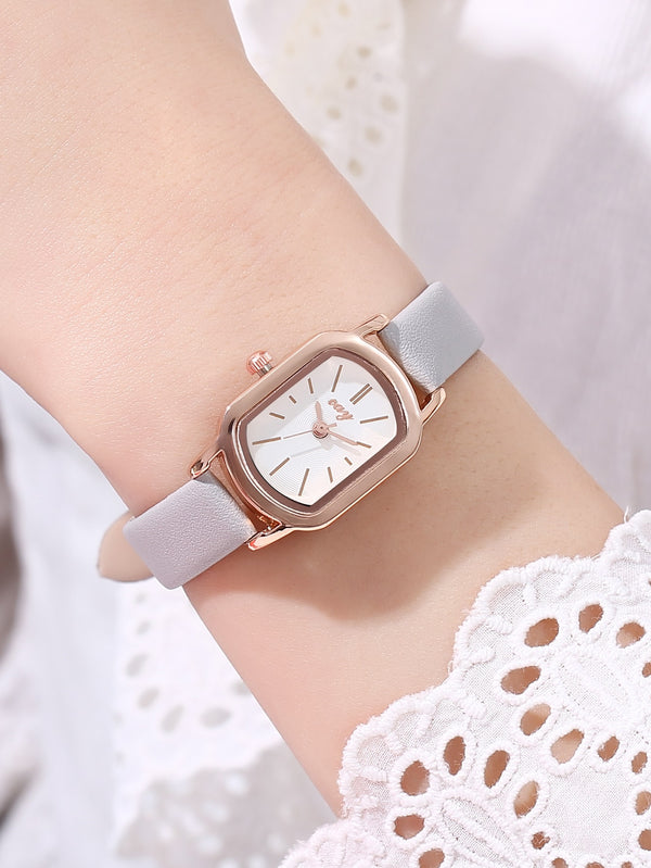 Shein - 1pc Minimalist Quartz Watch