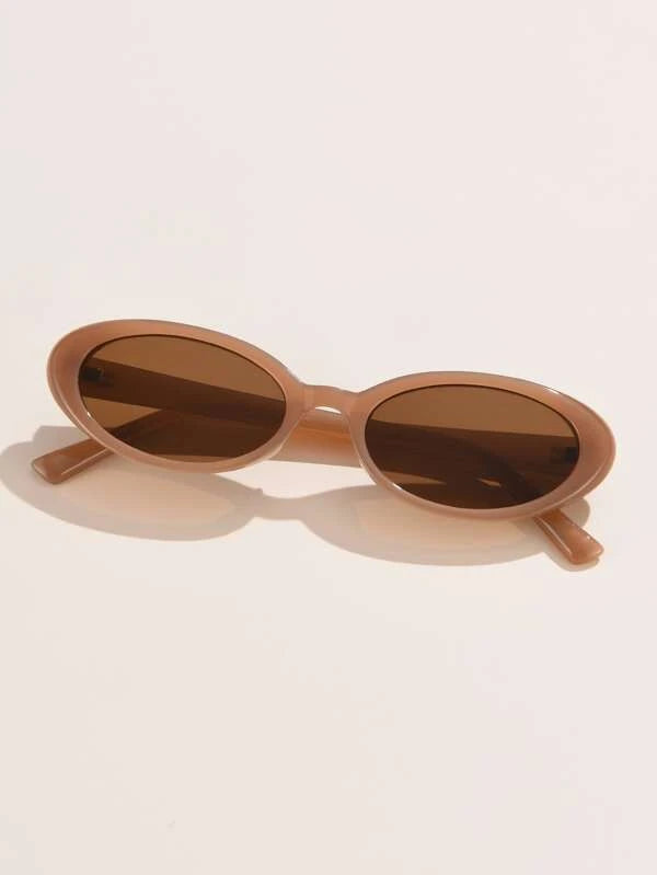 Shein- Oval Frame Fashion Glasses