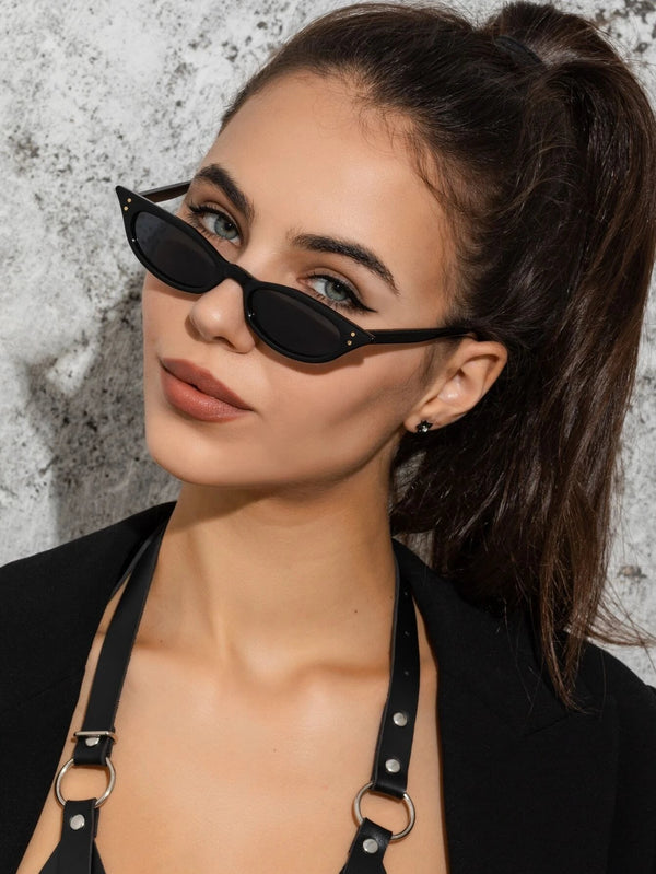 Shein- Rice Spike Decor Fashion Glasses