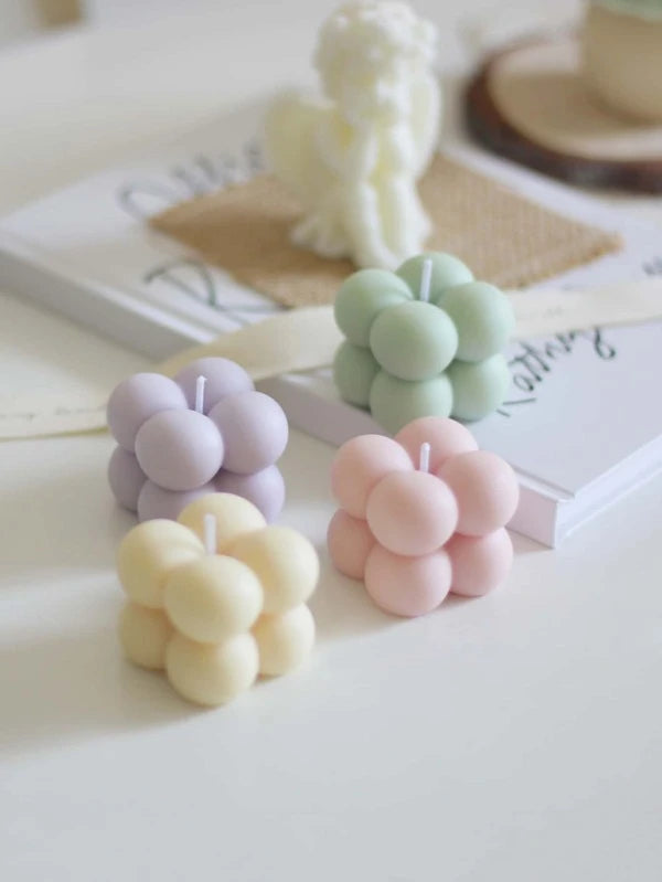 SHEIN 1pc candle silicone mold