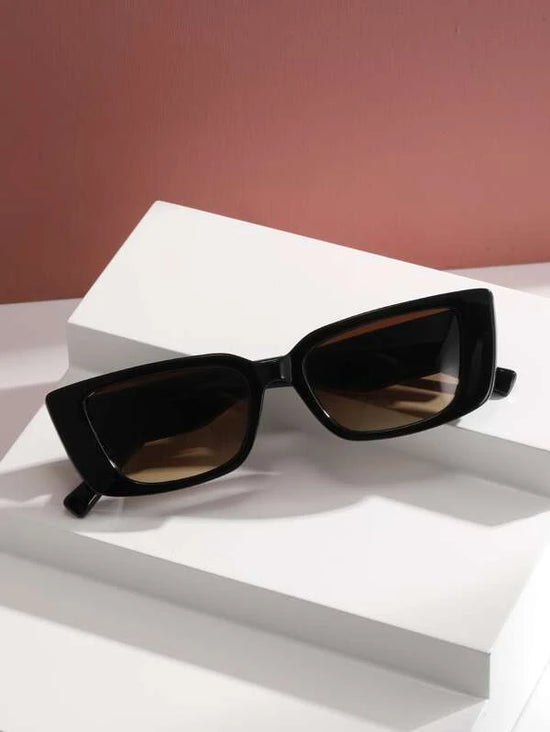 Shein - Streamlined Square Sunglasses