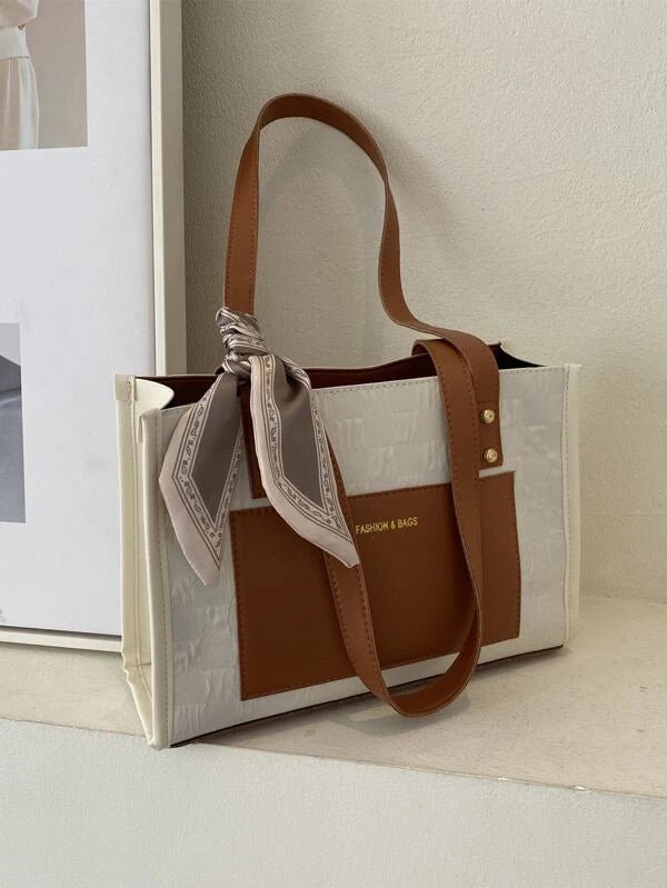 Shein Random Square Bag Decorated With A toile Sash