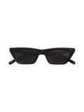 Shein- Fashionable cat eye glasses with flat lens