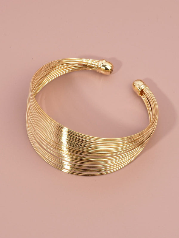 Shein - Minimalist Cuff Bangle