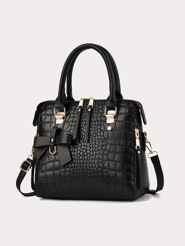 Shein Crocodile pattern handbag